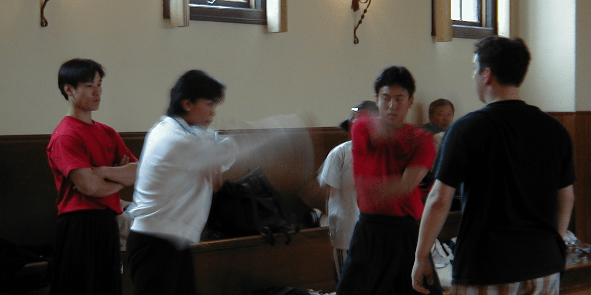 Wushu training in China and the West