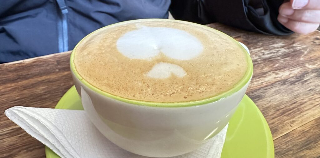 a cafe latte
