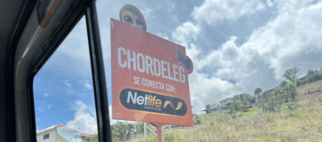 Sign for Chordeleg
