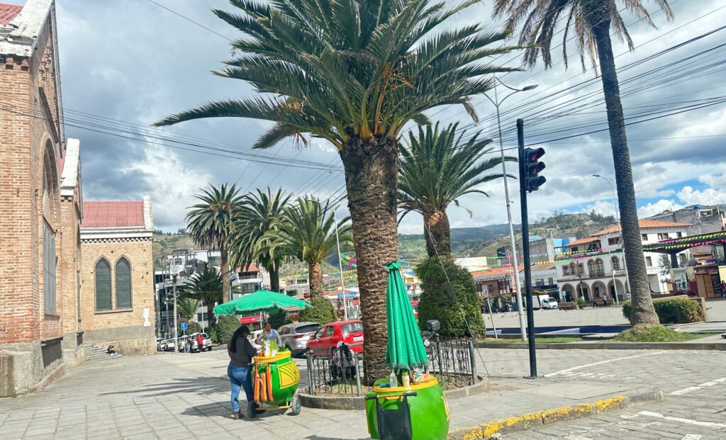 Town square of Chorteleg