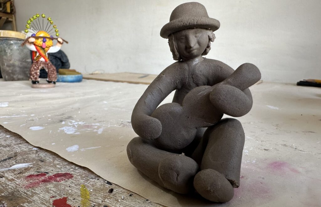 Rosa's clay creation