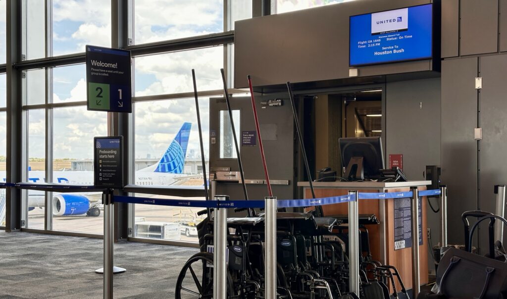 Gate 29 at Austin Airport