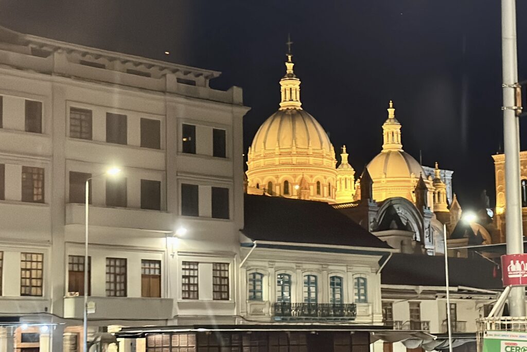 Cuenca's famous domes