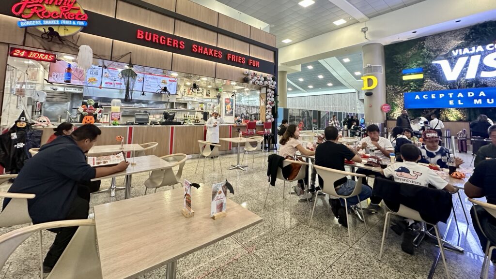 Johnny Rockets in Quito Airport