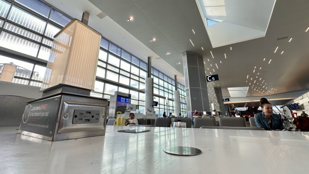 Gate C5 at Houston Airport