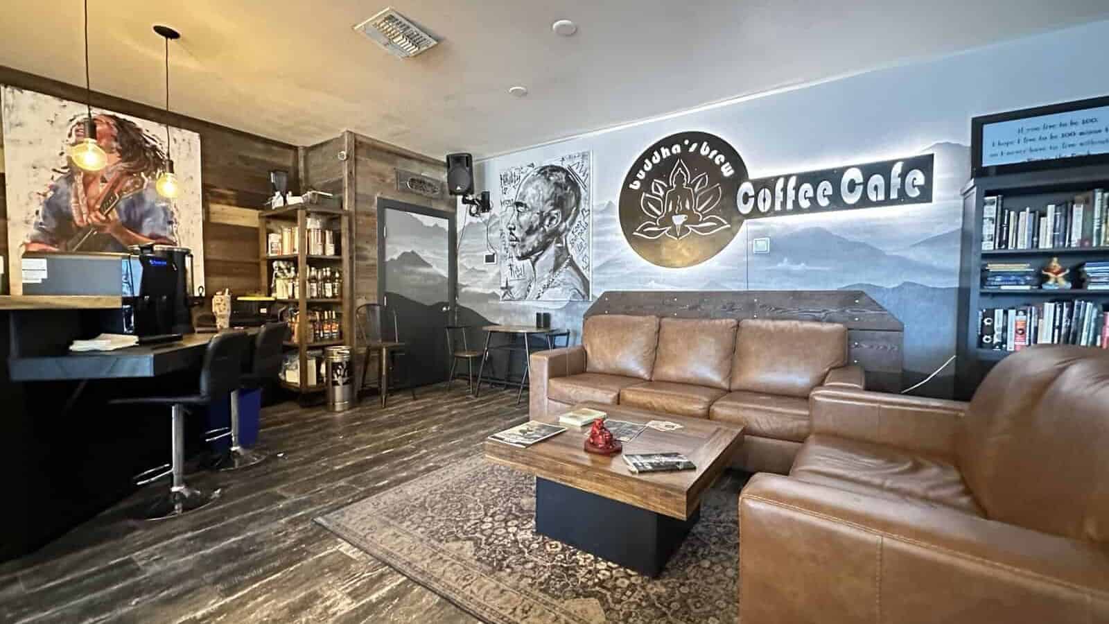 inside of a coffee shop