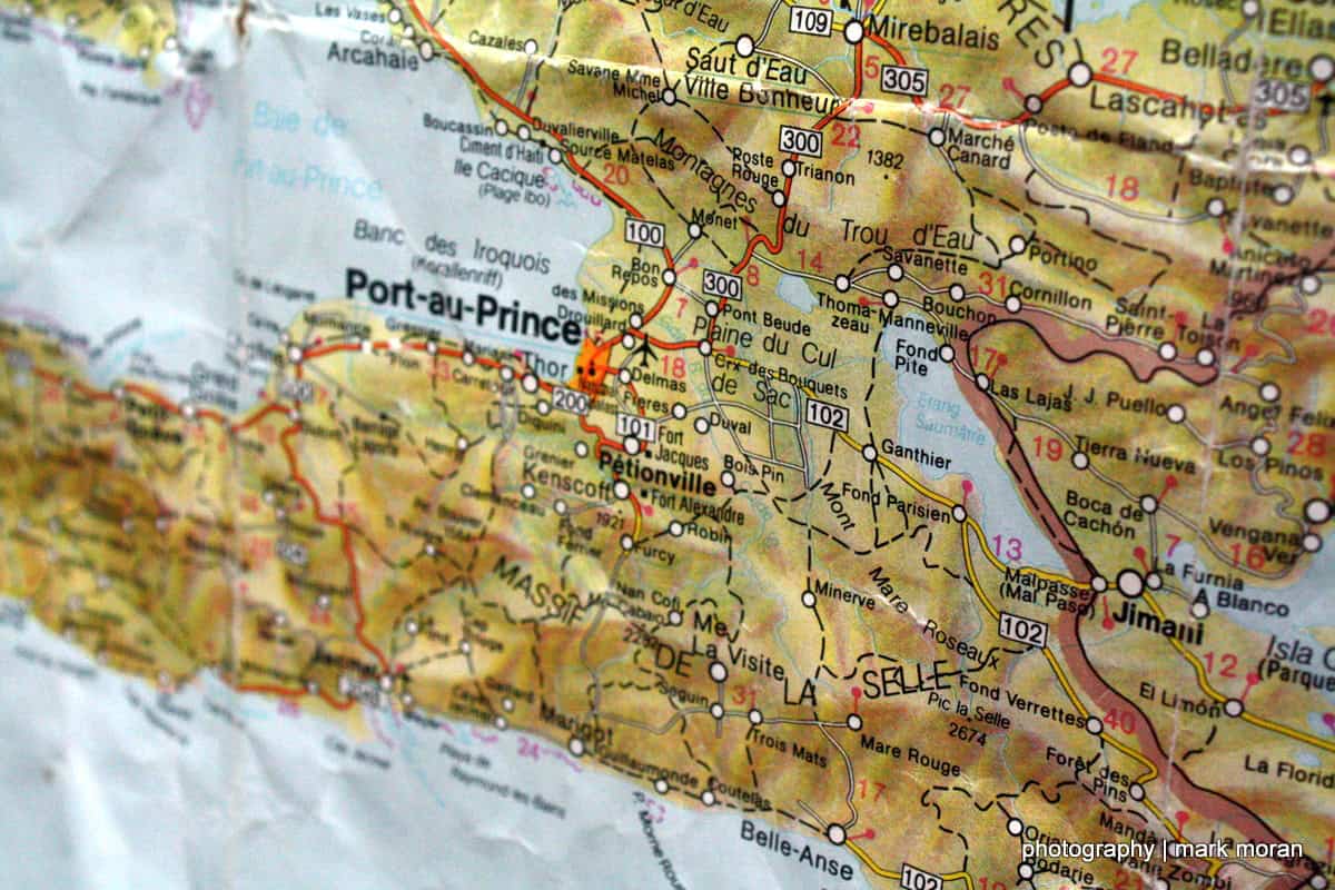 You can see Petion Ville and Kenscott here (Day 8: Sat, 9/19)