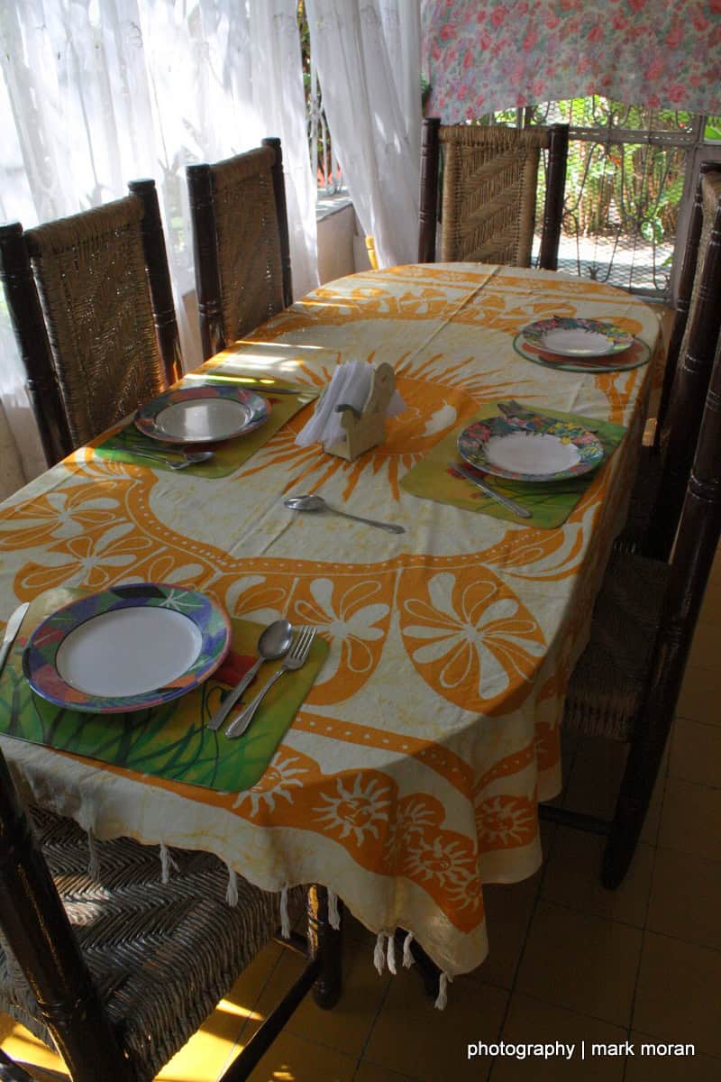 Dinner Table (Day 1: Sat, 9/12)