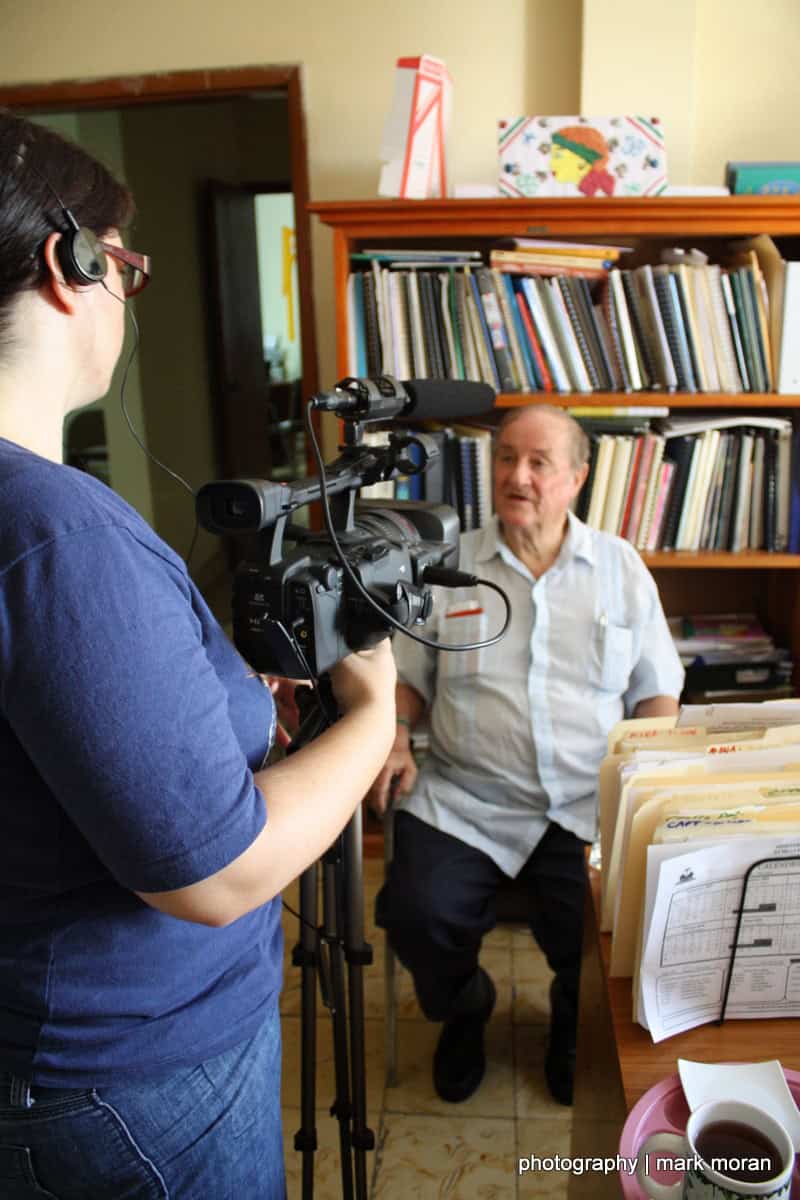 Gottfried Krauchi, Administrator of Swiss College in Haiti (Day 3: Mon, 9/14)
