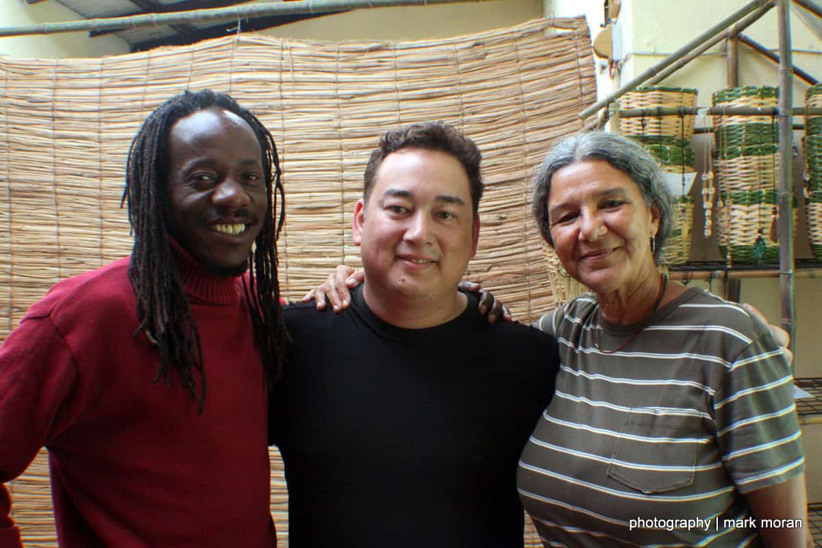 Me with our hosts (Day 8: Sat, 9/19)
